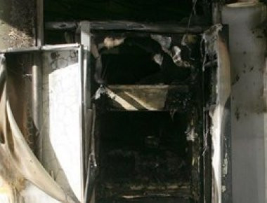 Ρημαγμένο το κτίριο του Ερυθρού Σταυρού που βρισκόταν υπό κατάληψη